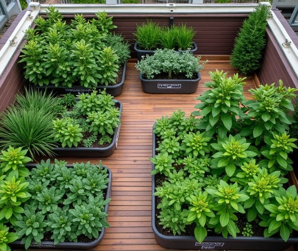 Organized Garden Beds